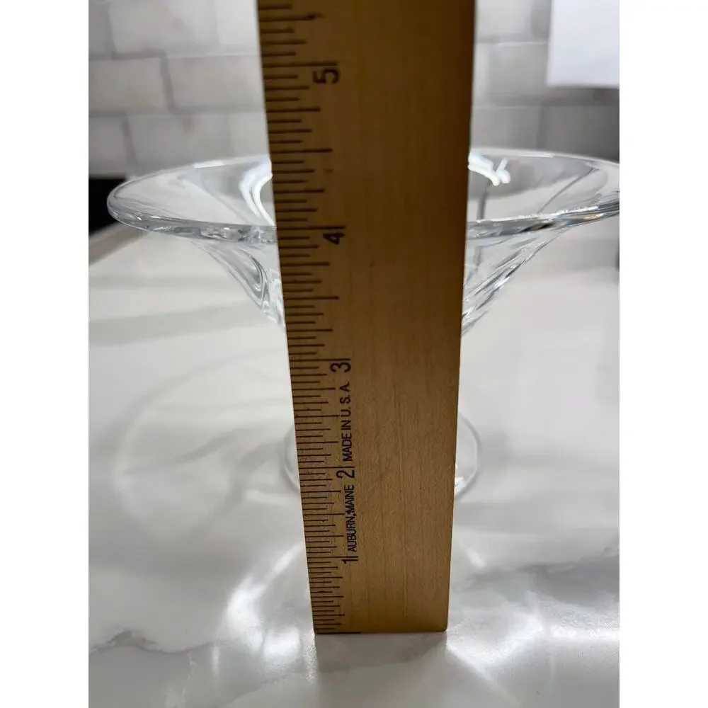 Vintage J.G. Durand Lead Crystal Bowl - Clerval Design - NEW IN BOX